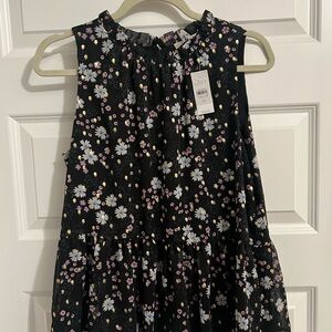 NWT Floral Sleeveless Top